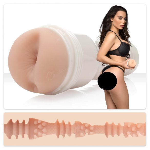 Fleshlight Lana Rhoades Karma - realistyczne dildo (naturalne) 