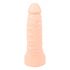 Realistixxx Double F - realistyczne dildo z pierścieniem na penisa (naturalny) 