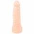 Realistixxx Double F - realistyczne dildo z pierścieniem na penisa (naturalny) 