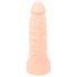 Realistixxx Double F - realistyczny dildo z pierścieniem erekcyjnym (naturalny)