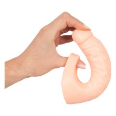   Realistixxx Double F - realistyczne dildo z pierścieniem na penisa (naturalny)