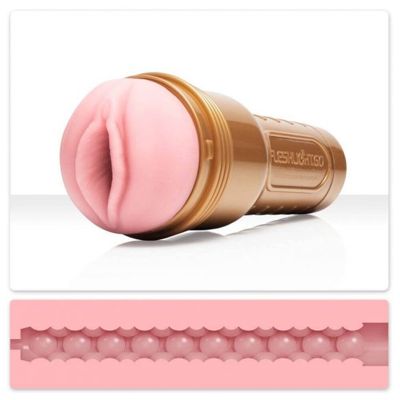 Fleshlight GO Stamina Training Unit Lady - kompaktowa pochwa (różowa) 