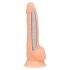 Naked Addiction 8 - zaciskane, realistyczne dildo (20 cm) 