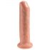 Król Cock 7 - realistyczny dildo (18 cm) - naturalny