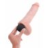 King Cock 8 - naturalistyczny strzykający dildo (20 cm) - naturalny