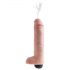 Król Dildo 10 - realistyczny tryskający dildo (25 cm) - naturalny