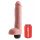 King Cock 11 - realistyczne dildo do squirtingu (28 cm) - naturalne 