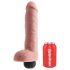 Król Kong 11 - realistyczny tryskający dildo (28cm) - naturalny