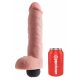 King Cock 11 - realistyczne dildo do squirtingu (28 cm) - naturalne 