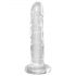 King Cock Clear 6 - dildo z przyssawką (15 cm)