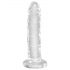 King Cock Clear 6 - dildo z przyssawką (15 cm)