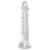 King Cock Clear 8 - duże dildo z zaciskiem (20 cm) 