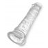 King Cock Clear 8 - duże dildo z zaciskiem (20 cm) 