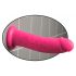 Dillio 8 - realistyczny dildo z przyssawką (20 cm) - różowy