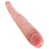 King Cock 16 Tapered - realistyczny podwójny dildo (41 cm) - naturalny