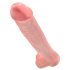 King Cock 15 - dildo z przyssawką i jądrami (38 cm) - naturalny