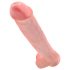 Król Kutas 15 - przyssawkowy, z jądrami dildo (38cm) - naturalny