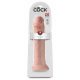 King Cock 14 - duże dildo z zaciskiem (36 cm) - naturalne 