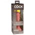 Król Cock Elite 6 - przylepna, realistyczna dildo (15cm) - naturalny