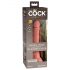 Król Cock Elite 7 - realistyczny dildo z przyssawką (18 cm) - naturalny