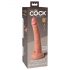 Król Cock Elite 7 - realistyczny dildo z przyssawką (18 cm) - naturalny