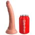 Król Cock Elite 7 - realistyczny dildo z przyssawką (18 cm) - naturalny