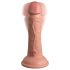 King Cock Elite 6 - realistyczny wibrator z przyssawką (15 cm) - naturalny