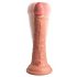 King Cock Elite 7 - sterowane radiowo, realistyczne dildo 18 cm - naturalne 