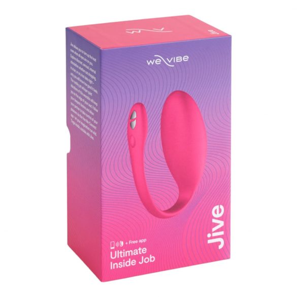 We-Vibe Jive - inteligentny wibrator z możliwością ładowania (różowy)