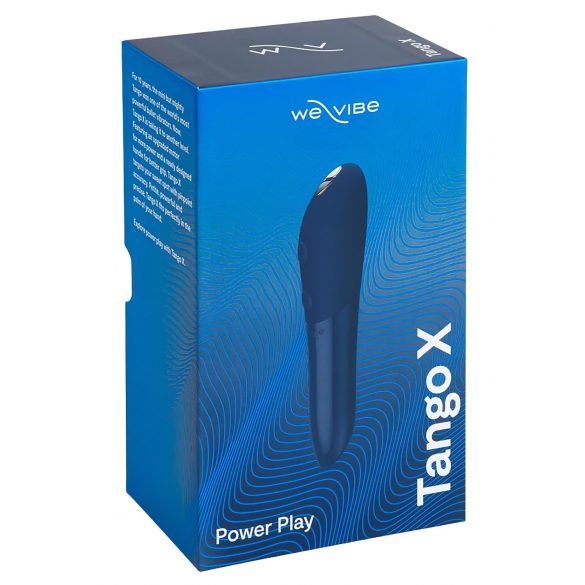 We-Vibe Tango X - wodoodporny wibrator (niebieski)