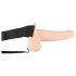 You2Toys Strap-on - akku, pojemny wibracyjny pas (naturalny)