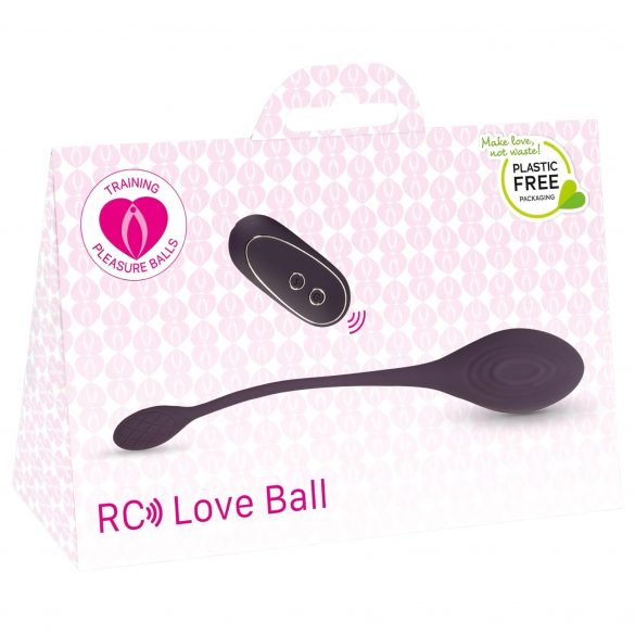 You2Toys RC Love Ball - wibrujące jajko sterowane radiowo z możliwością ładowania (fioletowe) 