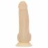 Naked Addiction Rotating 7 - bezprzewodowy wibrator obrotowy (18 cm) - naturalny 