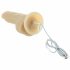 Naked Addiction Rotating 7 - bezprzewodowy wibrator obrotowy (18 cm) - naturalny 