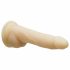 Naked Addiction Rotating 7 - bezprzewodowy wibrator obrotowy (18 cm) - naturalny 