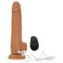 Naked Addiction Thrusting 9 - radiowy, popychający wibrator - ciemny (23 cm)