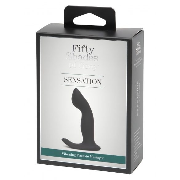 Fifty Shades of Grey - bezprzewodowy wibrator prostaty Sensation (czarny) 