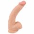 Natute Skin - dildo ze skóry - 25cm (naturalny)