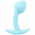 Cuties Mini Butt Plug - silikonowe dildo analne - niebieskie (2,6 cm) 