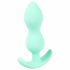 Cuties Mini Butt Plug - silikonowe dildo analne - miętowe (2,3 cm) 