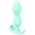 Cuties Mini Butt Plug - silikonowy korek analny - miętowy (2,3 cm)