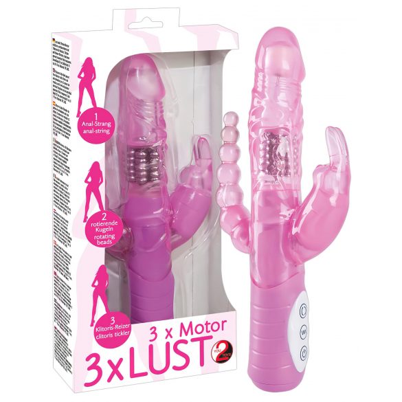 You2Toys - 3-calowy wibrator - różowy 