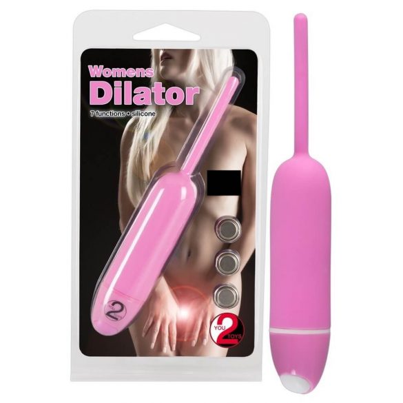 You2Toys - Womens Dilator - żeński wibrator cewki moczowej - różowy (5 mm) 