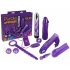 You2Toys - Purple Appetizer - zestaw wibratorów (9 sztuk) 