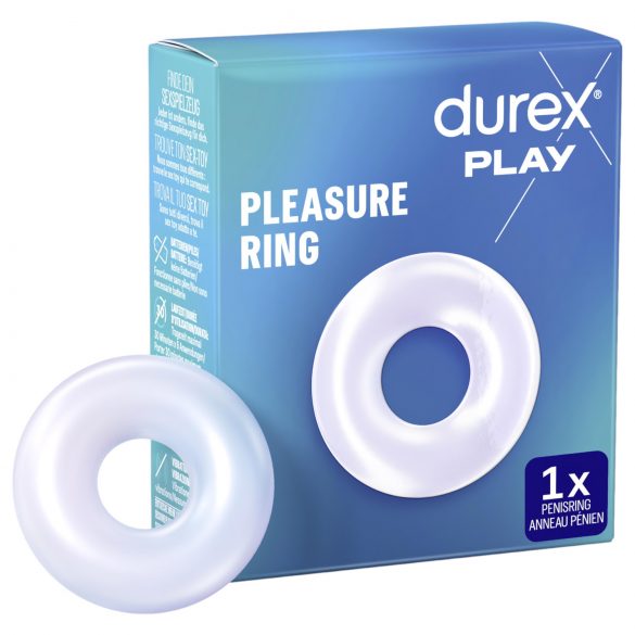 Durex Pleasure Ring - pierścień erekcyjny (przezroczysty)