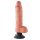 Elastyczny wibrator jąder King Cock 10 (25 cm) - naturalny 