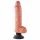 King Cock 10 przyssawka wibrator (25 cm) - naturalny