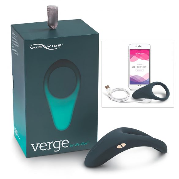 We-Vibe Verge - akumulatorowy, wibrujący pierścień na penisa (szary)