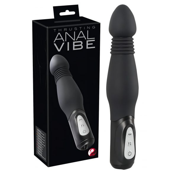 You2Toys - Anal Vibe - stymulujący wibrator analny (czarny)