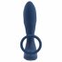 You2Toys Prostate Plug - radiowy wibrator analny z pierścieniem na penisa (niebieski) 